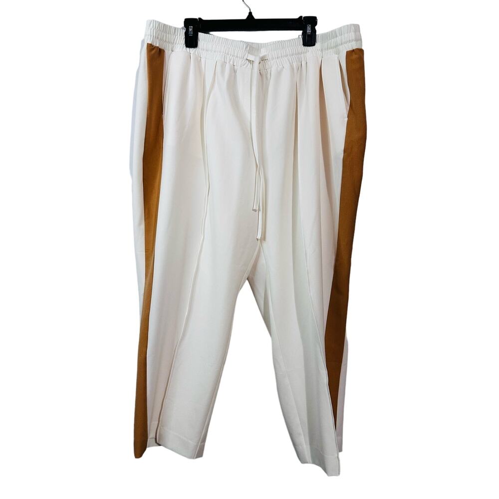 NWT Lane Bryant Pants 22P Drawstring The Perfect Drape High Rise Relaxed Ankle